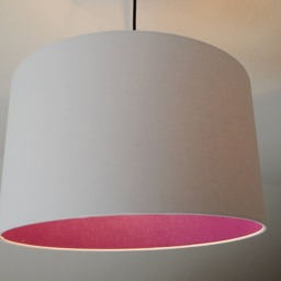 "Lampshade ""Purple-White" - thumbnail 2