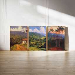 Set Of 3 Colombia Posters, Prints, Travel Wall Art Set, Landscape Colombian Prints - thumbnail 2
