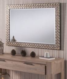 John Lewis Mosaic Champagne Wall Mirror - Choice Of Size Fabulous Mirrors - thumbnail 1