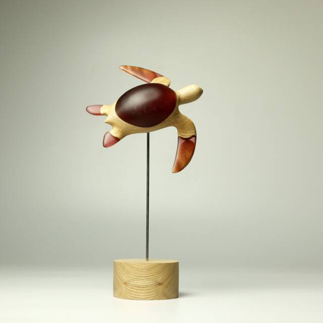 Duo Turtle Sculpture - 10 - image 1