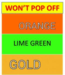 Won't Pop Off Sheets For Queen Deep Pocket, Adjustable, Regular, Pillow Top, Lime, Orange, Gold