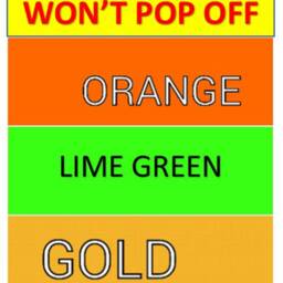 Won't Pop Off Sheets For Queen Deep Pocket, Adjustable, Regular, Pillow Top, Lime, Orange, Gold - thumbnail 4