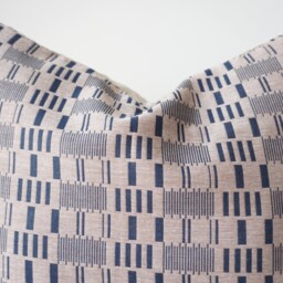 Brown Tribal Hemp Hand Woven Natural Dye Color Hmong Lumbar Pillow Cover - thumbnail 3