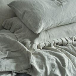 Natural Linen Duvet Cover Simple , Handmade, Luxury Softened, Linen King, Queen. Extra Fast Shipping - thumbnail 2