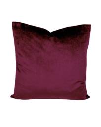 "Plum Velvet Cushion Covers - Luxurious- Quantity Discounts 16"", 18"", 22"", & 18"" X 12"", 20"" 14"