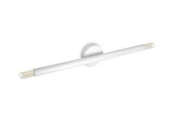Debbie - Modern White 2-Light Bathroom Wall Sconce