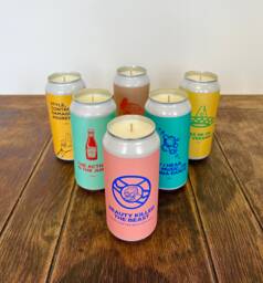Pomona Island Beer Can Candle - Scented Soy Wax Salford Manchester 440Ml - thumbnail 1