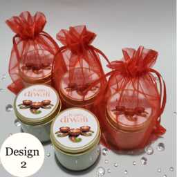 Personalised Diwali Gifts Mini Scented Soy Candle Favours Religious - thumbnail 2