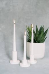 Large Modern Concrete Taper Holder