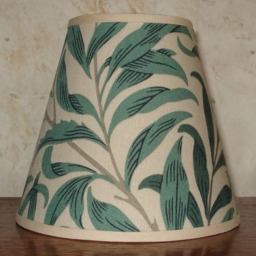 William Morris Willow Bough - Medium Handmade Candle Clip Lampshade Wall/Base - thumbnail 3