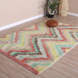 Authentic Boujaad Rug, Soft Moroccan Rug 5x8 Ft - thumbnail 3