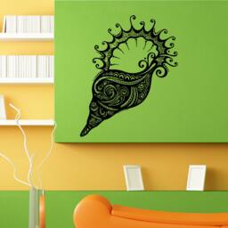 Sea Shell Ocean Creature Wall Sticker Vinyl Mural Decal Home House Apartment Art Decor Free Shipping L078 - thumbnail 1