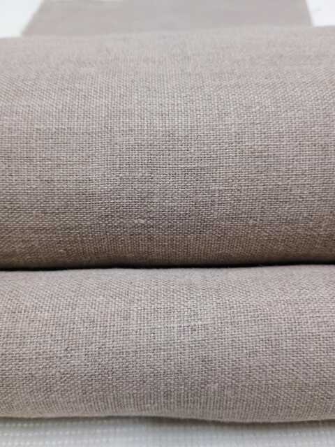 Natural Grey Linen Fabric Sample, Roman Blind Material - image 1