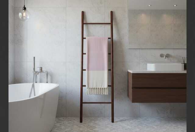 Elegant Pink Turkish Towel Handwoven Organic Cotton Peshtemal - image 1