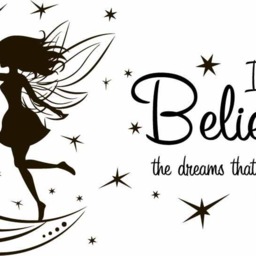 Keep On Believing Wall Quotes Decal Vinyl Sticker Inspirational Home Interior Bedroom Art Decor Murals Removable - 2Qts - thumbnail 2