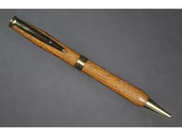Custom Wooden Pen Lacewood With Gold Fittings