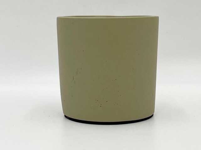 Beige Ceramic Plant Pot, 9cm Indoor Planter - image 1