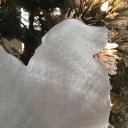 Great Pyrenees Angel, Dog Star Christmas Tree Topper, Wreath Decoration, Holiday Wall Art, Plant Stake, Aluminum - thumbnail 3