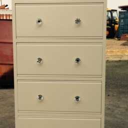 Wellington Chest Of Drawers - 5 Edwardian Style - thumbnail 2