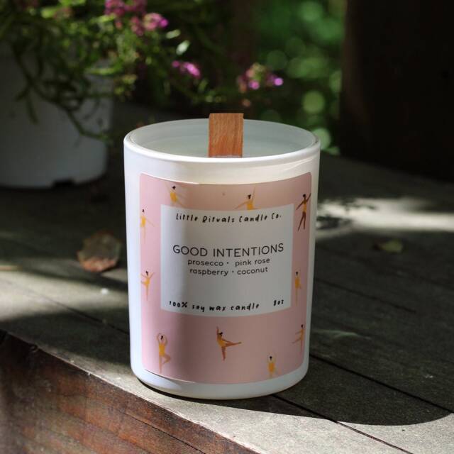Good Intentions Candle - 8Oz Soy Little Rituals Co - image 1