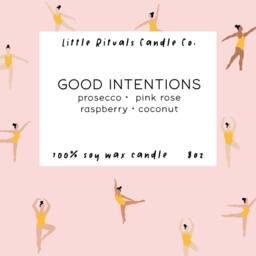 Good Intentions Candle - 8Oz Soy Little Rituals Co - thumbnail 3