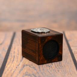 Chow Chow - Wooden Candlestick With Dog, Souvenir, Decoration, Limited Edition, Collection - thumbnail 3