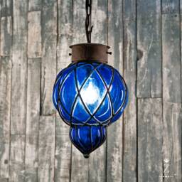 Pi??a Pendant Light - Cobalt
