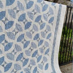 Handmade Double Or King Single Quilt/Bedspread - thumbnail 2