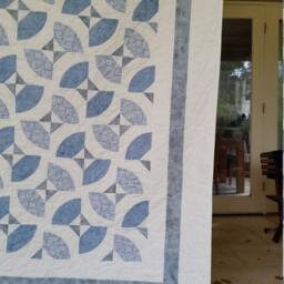 Handmade Double Or King Single Quilt/Bedspread - thumbnail 3