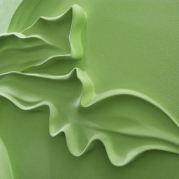 Bas Relief Sculpture, Relief Wall Art, Abstract Art Wall Flowers, 3D Flower Plaster 3D - thumbnail 4