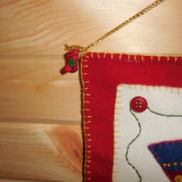 And The Stockings Were Hung Wall Hanging - thumbnail 4