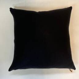 "Multicolored Striped Wool Pillow Cover Exposed Zipper-Leather Pull 20""18""24"" ""Yakima Camp" - thumbnail 4