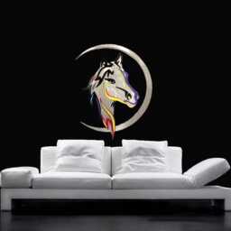 Comtemporary Metal Horse Sculpture By Artist Tony Viscardi - thumbnail 2