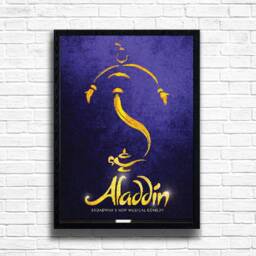 Aladdin Musical Poster Broadway West End Theatre Art Print - thumbnail 3