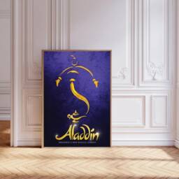 Aladdin Musical Poster Broadway West End Theatre Art Print - thumbnail 2