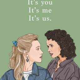 Bly Manor Print - Gift Dani & Jamie Lgbtq Lesbian Art - thumbnail 3