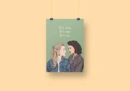 Bly Manor Print - Gift Dani & Jamie Lgbtq Lesbian Art - thumbnail 1