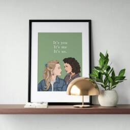 Bly Manor Print - Gift Dani & Jamie Lgbtq Lesbian Art - thumbnail 2