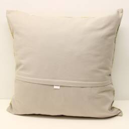 Large Kilim Pillow Cover 24x24, Handmade Turkish Rustic Throw - thumbnail 4
