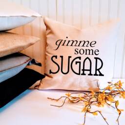 Gimme Some Sugar 18 Or 20 Inch Custom Southern Pillow Cover