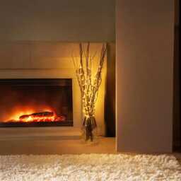 Led Willow Twig Lights - 86cm Warm White Branches, Set Of 5 - thumbnail 3