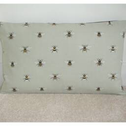 "Bees Pillow Cover Oblong Bolster Cushion Case Sham Bee 16x12 20x12 Insect Slip Pillowcase Insects 16""x12"