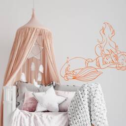 Princess Ariel Vinyl Wall Decal Little Mermaid Nursery Decor 4103 - thumbnail 3