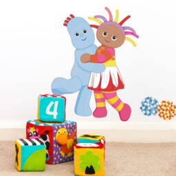 Igglepiggle & Upsy Daisy Hug, in The Night Garden Wall Sticker
