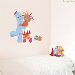 Igglepiggle & Upsy Daisy Hug, in The Night Garden Wall Sticker - thumbnail 2
