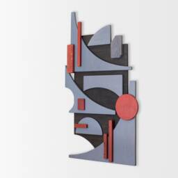 Geometric 3D Wood Wall Art - Statement Sculpture For A Room To Remember - thumbnail 3