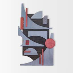 Geometric 3D Wood Wall Art - Statement Sculpture For A Room To Remember - thumbnail 1