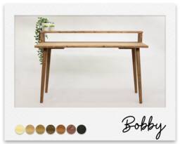 Computer Desk With Monitor Shelf, Riser. Solid Wood. Handmade in The Uk. Made To Measure Or Standard Sizes. Colour Options Available