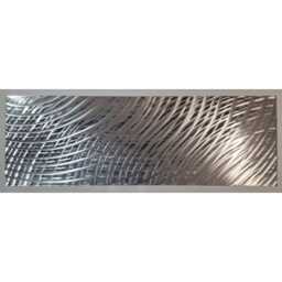Entity. Modern Abstract Metal Wall Art, Silver & Grey. Indoor/Outdoor - thumbnail 3