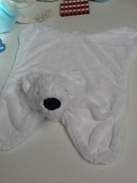 Animal Security Blanket, Minky, Plush Snuggle Toy - image 1